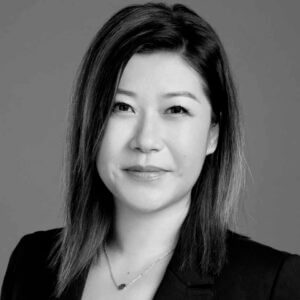 Wei Oania black and white headshot